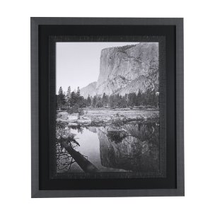 Mirror View by Carleton E Watkins a Hand Embellished Textured Framed Photo Art Print