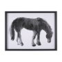 15307 - Equine Sketch 3 by Manny Woodart a Hand Embellished Textured Framed Art Print