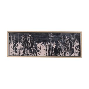 Meadow Herbes by Mercana Studio a Hand Embellished Textured Framed Art Print