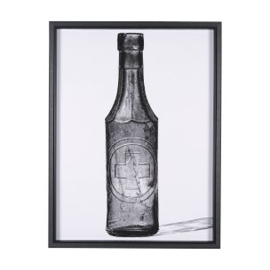 Collected Glassware - Prime by Paige Craig a Hand Embellished Textured Framed Art Print