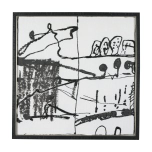 Lost Treasure Map II by Mercana Studio a Hand Embellished Textured Framed Art Print