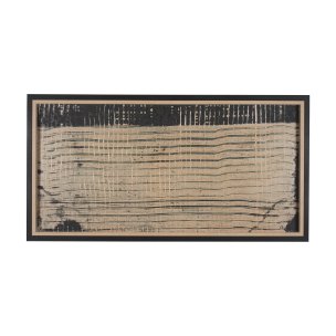 Vertical Horizons by Mercana Studio a Hand Embellished Textured Framed Art Print