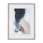 15343 - Darkness Leads to Light I by IrHavuka Hand Embellished Textured Framed Art Print Matted under Glass