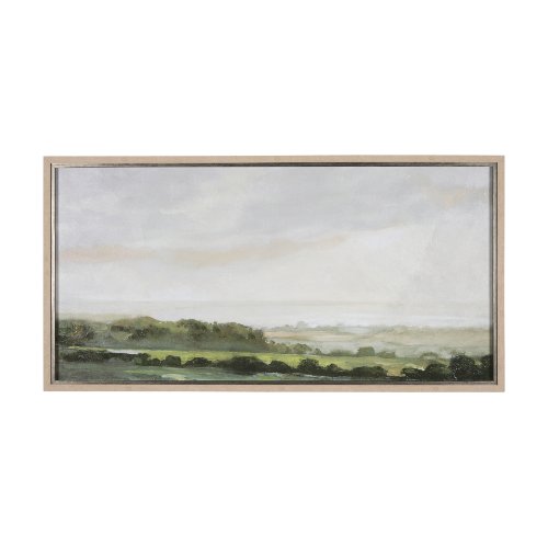 15348 - Morning Shadows by Mercana Studio a Hand Embellished Textured Framed Art Print