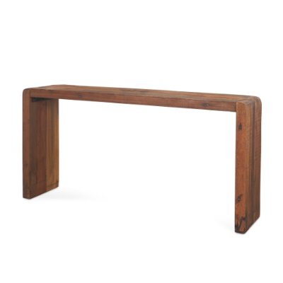 70512 - Estelle Rustic Brown Reclaimed Wood Console Table