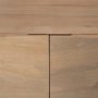 70683 - Darwin Light Brown Wooden 4 Door w/ 2 Shelves Sideboard