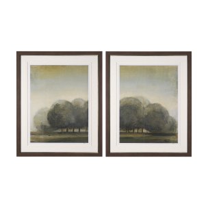 Secret Garden-L by Mercana Studio a Hand Embellished Textured Framed Art Print Matted under Glass