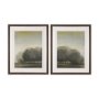 15233 - Secret Garden-L by Mercana Studio a Hand Embellished Textured Framed Art Print Matted under Glass