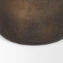 70553 - Daya Medium Antiqued Gold Metal Vase