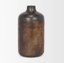 70555 - Daya Tall Antiqued Gold Metal Vase