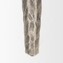 70615 - Randy Textured Silver Nickel Cast Aluminum Metal Accent Table