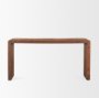 70512 - Estelle Rustic Brown Reclaimed Wood Console Table