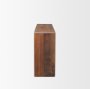 70512 - Estelle Rustic Brown Reclaimed Wood Console Table