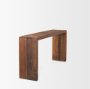 70512 - Estelle Rustic Brown Reclaimed Wood Console Table