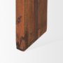 70512 - Estelle Rustic Brown Reclaimed Wood Console Table