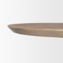 70570-AB - Fitzgerald 60" Light Brown Wood Dining Table