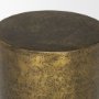70741 - Rosh Textured Gold Metal w/ Acid Wash  Accent Table