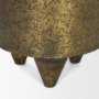 70741 - Rosh Textured Gold Metal w/ Acid Wash  Accent Table