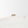70647-AB - Bianca Light Brown Wood w/ Round Marble Top Coffee Table