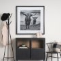 15018 - Highlands by Mercana Studio a Hand Embellished Textured Framed Photo Art Print Matted under Glass