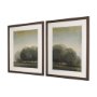 15233 - Secret Garden-L by Mercana Studio a Hand Embellished Textured Framed Art Print Matted under Glass