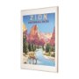 15277 - National Park - Zion by Mark Chandon a Framed Art Print Matted under Glass