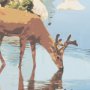 15277 - National Park - Zion by Mark Chandon a Framed Art Print Matted under Glass