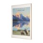 15278 - National Park - Glacier by Mark Chandon a Framed Art Print Matted under Glass