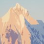 15278 - National Park - Glacier by Mark Chandon a Framed Art Print Matted under Glass