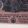 15279 - Grand Canyon National Park by The Vinatage Collection a Framed Art Print Matted under Glass