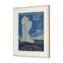 15281 - Yellowstone National Park by The Vinatage Collection a Framed Art Print Matted under Glass