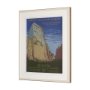 15282 - Zion National Park by The Vinatage Collection a Framed Art Print Matted under Glass