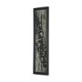 15290 - Etched Silouette VI by Mercana Studio a Hand Embellished Textured Framed Art Print