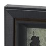 15290 - Etched Silouette VI by Mercana Studio a Hand Embellished Textured Framed Art Print