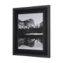 15291 - Mirror Lake by Carleton E Watkins a Hand Embellished Textured Framed Photo Art Print