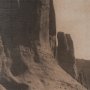 15302 - Canyon de Chelly by Edward Sheriff Curtis Hand Embelished Framed Photo Art Print Matted under Glass
