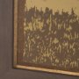 15316 - Rustic Type by Tania Bello a Hand Embellished Textured Framed Art Print