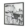 15326 - Lost Treasure Map I by Mercana Studio a Hand Embellished Textured Framed Art Print