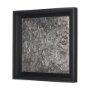 15336 - Pewter Leaves IV by Morgan McLaren a Framed Art Print Matted under Glass
