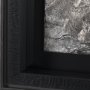 15336 - Pewter Leaves IV by Morgan McLaren a Framed Art Print Matted under Glass