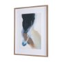 15343 - Darkness Leads to Light I by IrHavuka Hand Embellished Textured Framed Art Print Matted under Glass