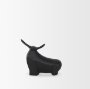 70719 - Radu Small Matte Black Metal Bull Decorative Object