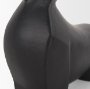 70719 - Radu Small Matte Black Metal Bull Decorative Object