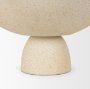 70721 - Radka Beige Textured Small Metal Decorative Bowl