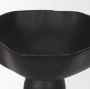 70723 - Radka Small Matte Black Metal Decorative Bowl