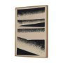 70728 - Revelin Small Fabric Collage Framed Linen Wall Art 