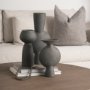 69810 - Kaz 6.7L x 5.5W x 11.2H Earthy Brown Ceramic Vase