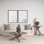70625 - Solana Medium Brown Wood Foyer Table