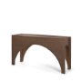 70733 - Laraya Dark Brown Wood Arched Console Table