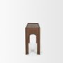 70733 - Laraya Dark Brown Wood Arched Console Table